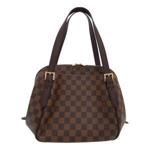 Louis Vuitton Damier Ebene Brown Belem Shoulder Bag